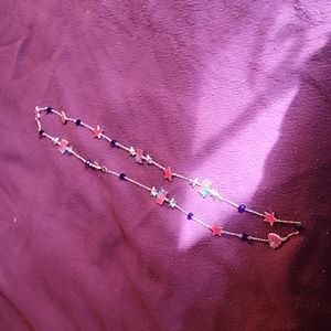 4th of july necklace
